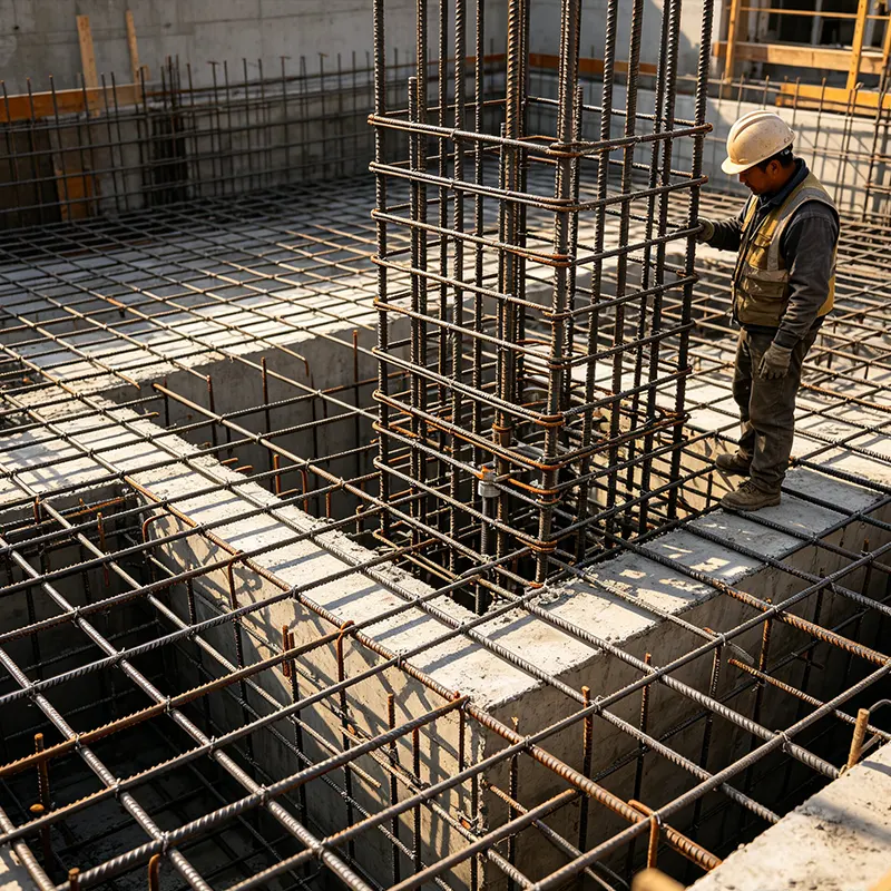 ​Barras de refuerzo de acero: el control preciso de las propiedades mecánicas garantiza la seguridad de las estructuras de hormigón armado