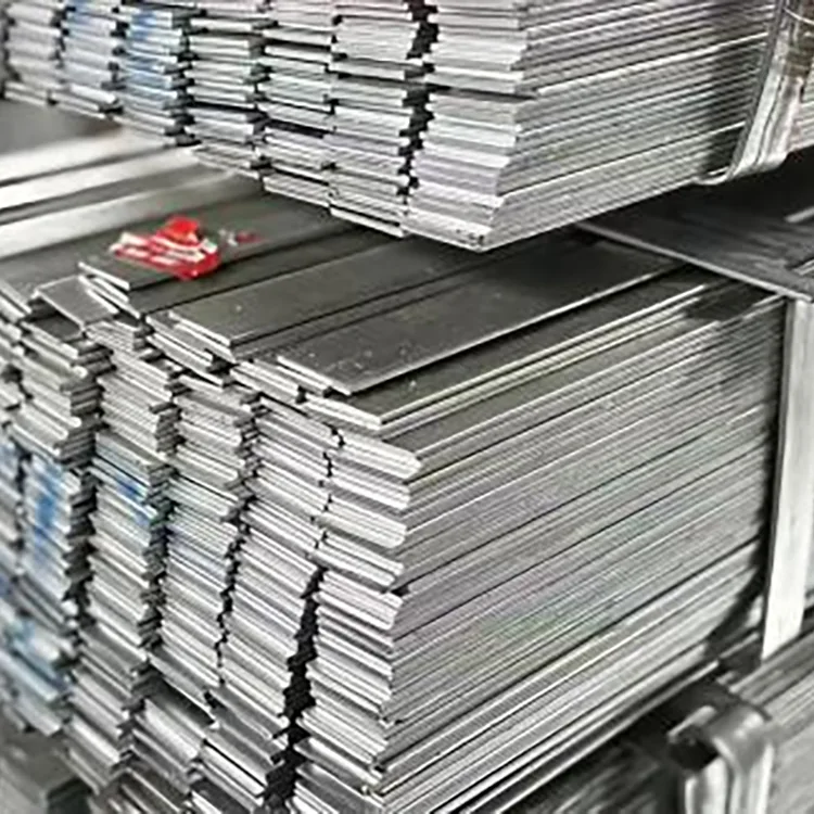 Barra plana de acero galvanizado en caliente